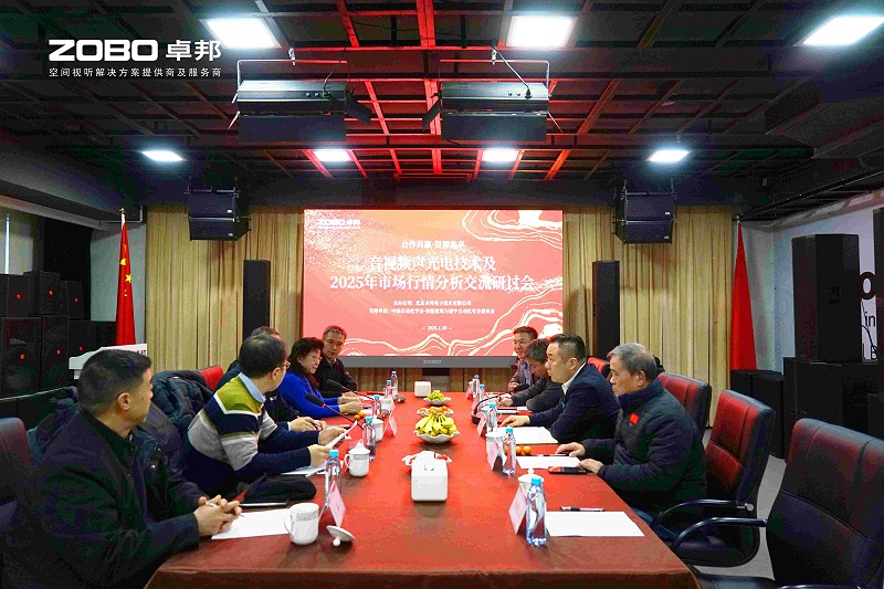 音视频声光电技术及2025年市场行情分析交流研讨会在ZOBO草莓视频在线观看网站圆满举办