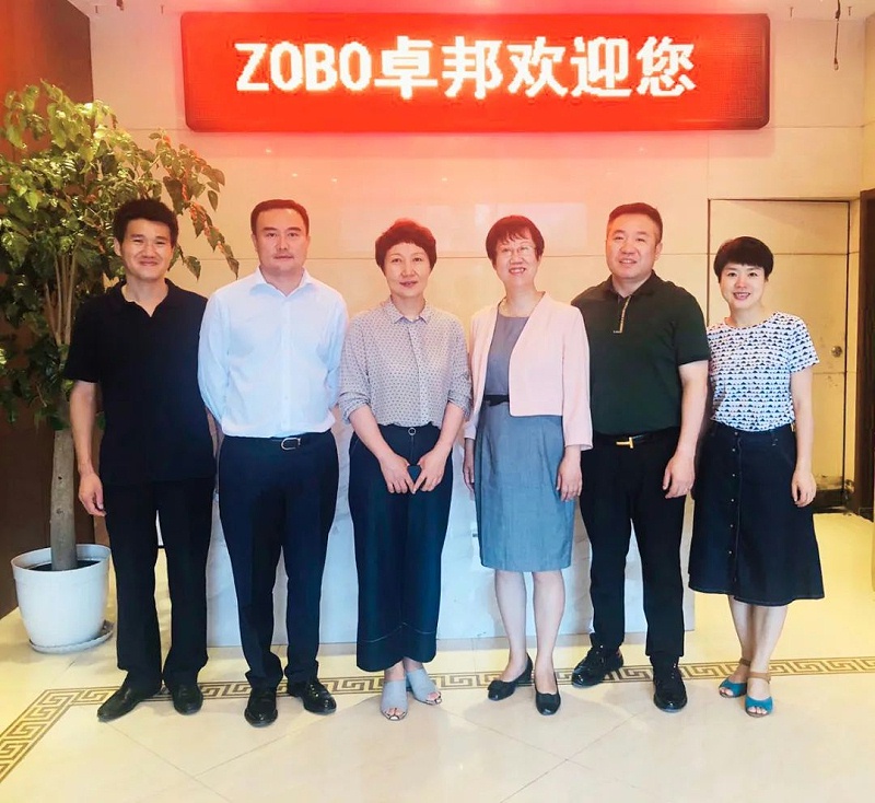 区委统战部和九三学社区工委、民营经济代表人士莅临草莓视频在线观看网站开展谈心活动