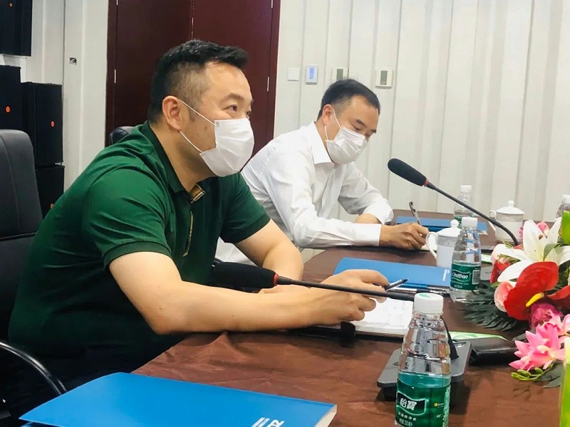 区委统战部和九三学社区工委、民营经济代表人士莅临草莓视频在线观看网站开展谈心活动