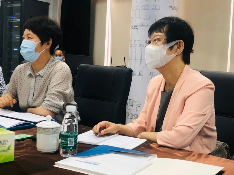 区委统战部和九三学社区工委、民营经济代表人士莅临草莓视频在线观看网站开展谈心活动