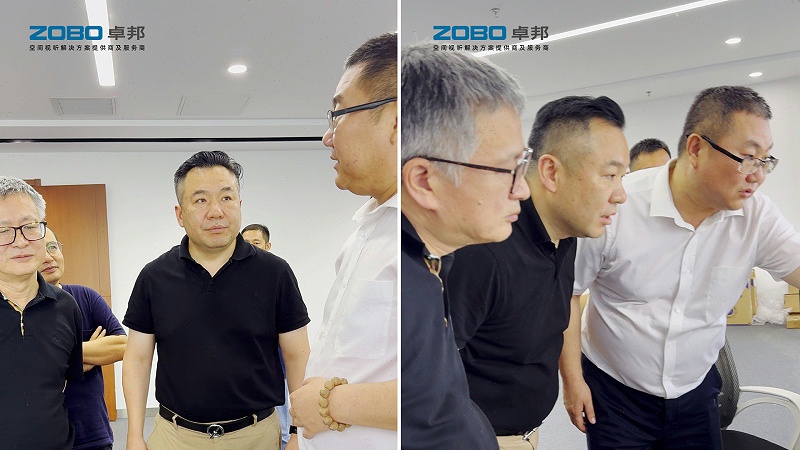 ZOBO草莓视频在线观看网站张新峰与协会领导走访中建电子信息技术有限公司，共商发展大计