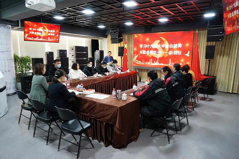 ZOBO草莓视频在线观看网站党支部丨开展“学习贯彻党的十九届六中全会精神”主题党日活动