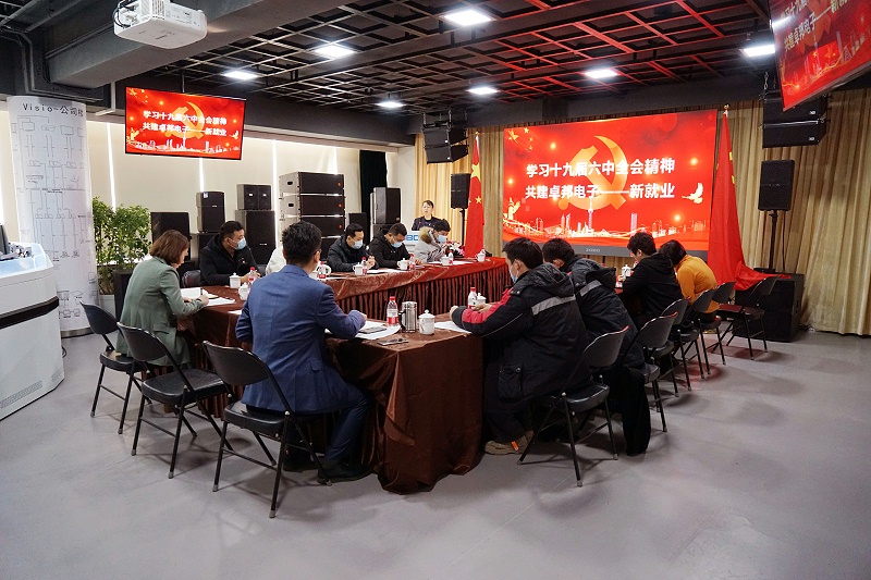 ZOBO草莓视频在线观看网站党支部丨开展“学习贯彻党的十九届六中全会精神”主题党日活动