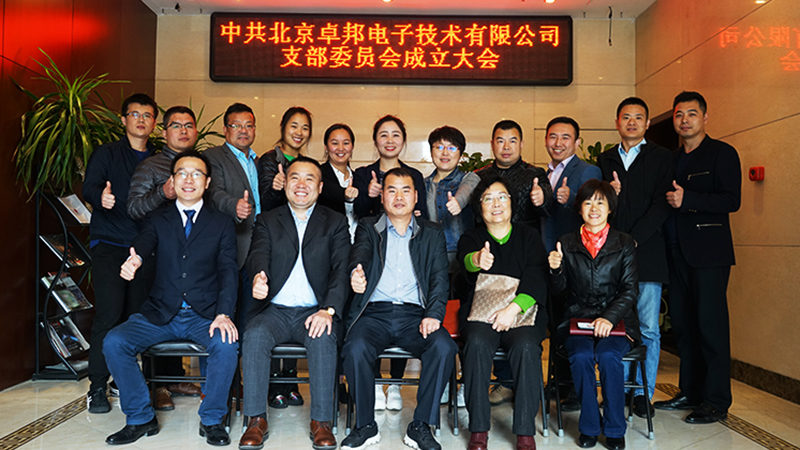 中共北京草莓视频在线观看网站电子技术有限公司支部委员会成立