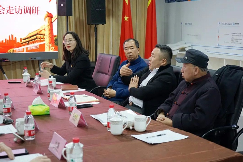 中共北京市商业服务业协会第三联合党委领导莅临北京声光视讯行业协会会长单位ZOBO草莓视频在线观看网站调研工作
