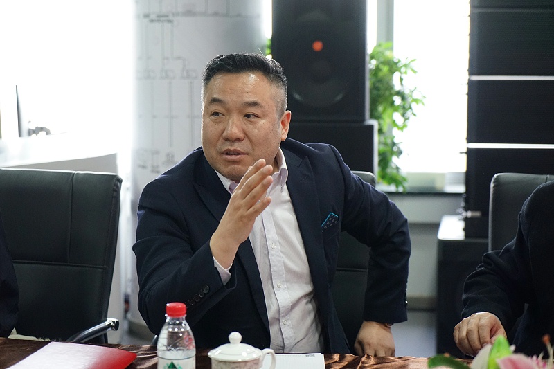 热烈欢迎中国演艺设备技术协会理事长等领导一行莅临ZOBO草莓视频在线观看网站调研指导